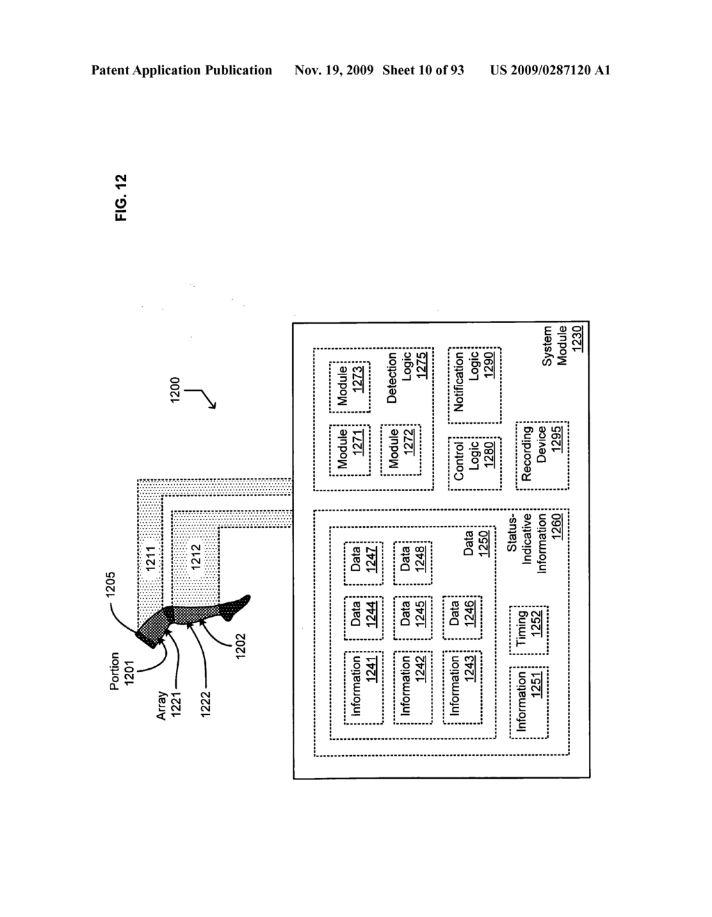 Circulatory monitoring systems and methods - diagram, schematic, and image 11