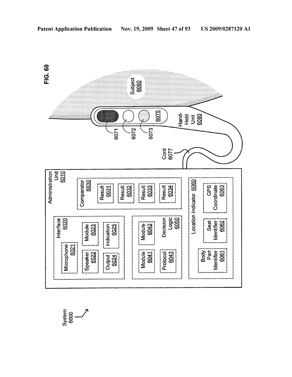 Circulatory monitoring systems and methods - diagram, schematic, and image 48