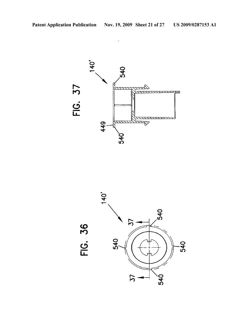 Device and Method for Insertion of a Cannula of an Infusion Device - diagram, schematic, and image 22