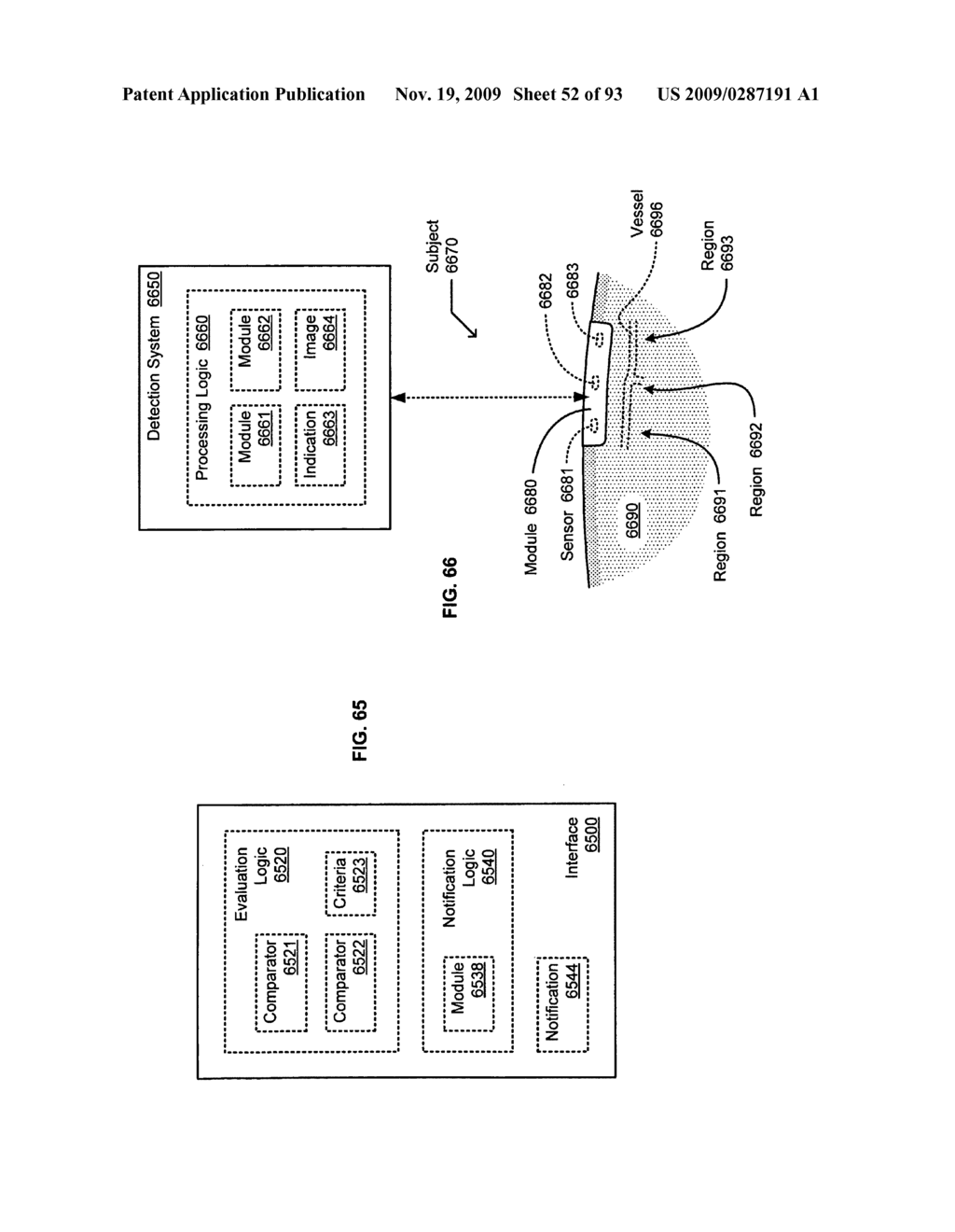 Circulatory monitoring systems and methods - diagram, schematic, and image 53