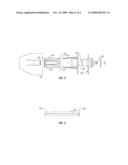 APPARATUS FOR TRANSCUTANEOUSLY TREATING TISSUE diagram and image