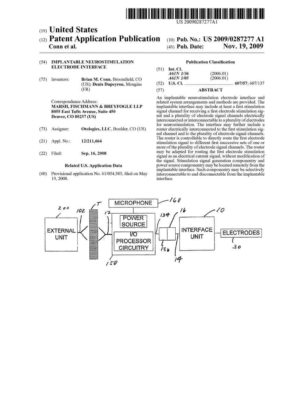 IMPLANTABLE NEUROSTIMULATION ELECTRODE INTERFACE - diagram, schematic, and image 01