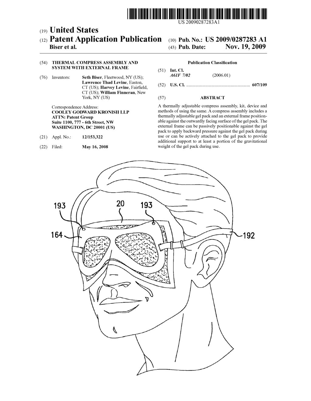 Thermal compress assembly and system with external frame - diagram, schematic, and image 01