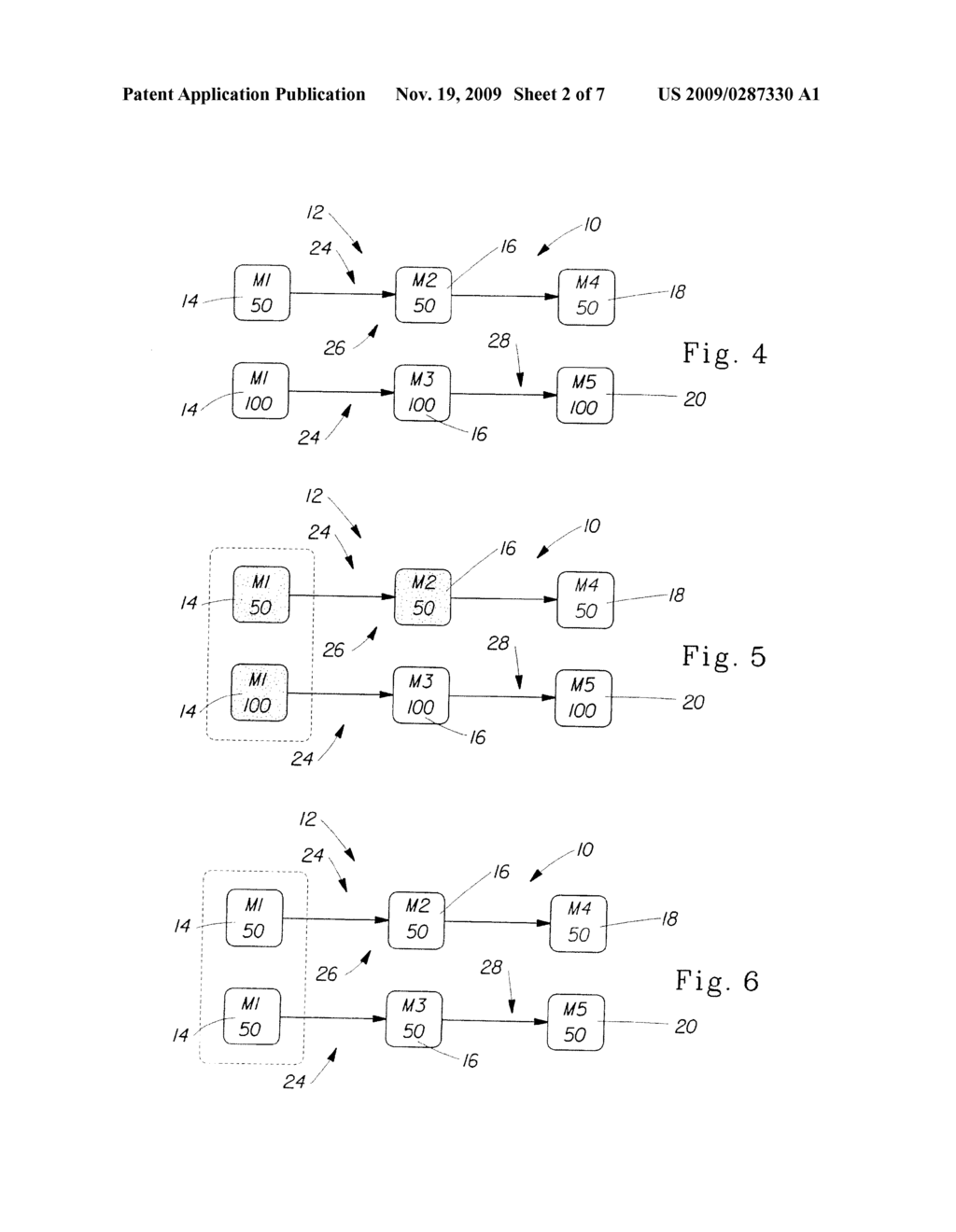 METHOD FOR OPTIMIZING A MANUFACTURING PROCESS HAVING A PLURALITY OF INTERCONNECTED DISCREET OPERATING STATIONS - diagram, schematic, and image 03