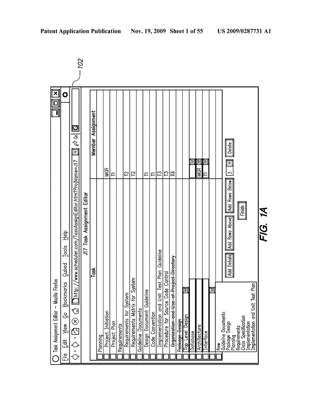 Managing To-Do Lists In A Schedule Editor In A Project Management System - diagram, schematic, and image 02