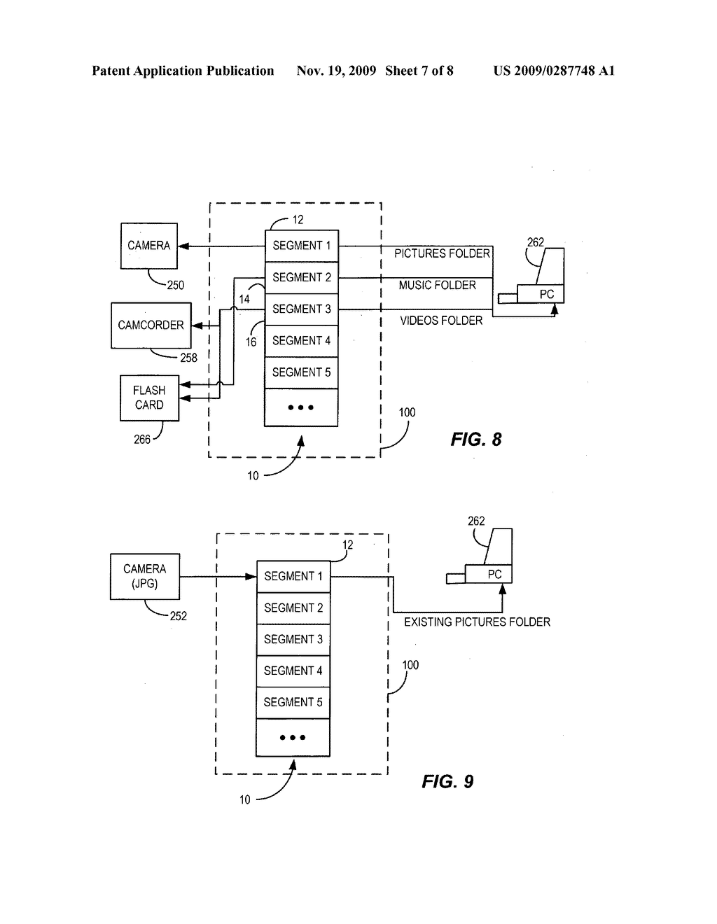 Simplified data transfer using segmented memory - diagram, schematic, and image 08