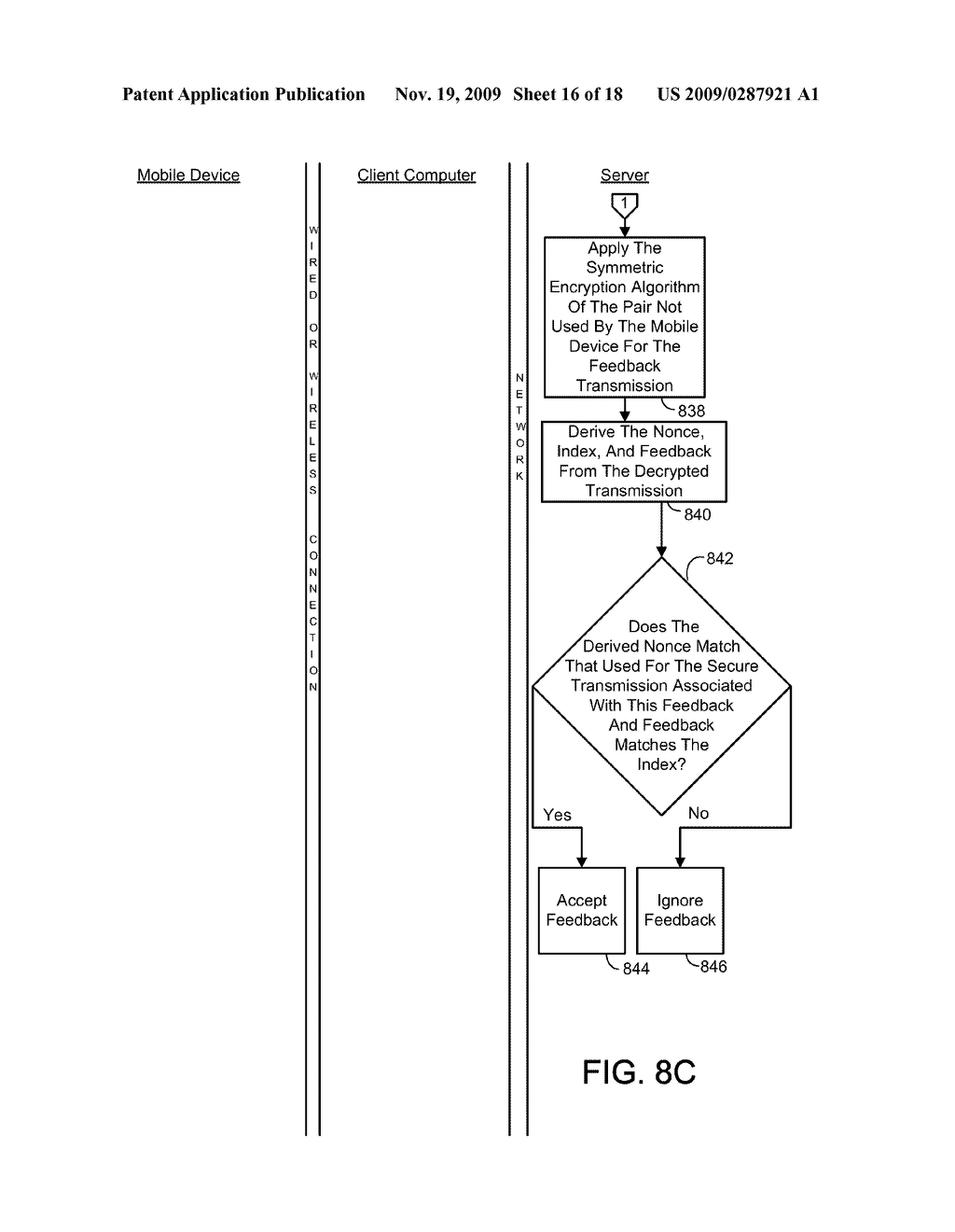 MOBILE DEVICE ASSISTED SECURE COMPUTER NETWORK COMMUNICATION - diagram, schematic, and image 17