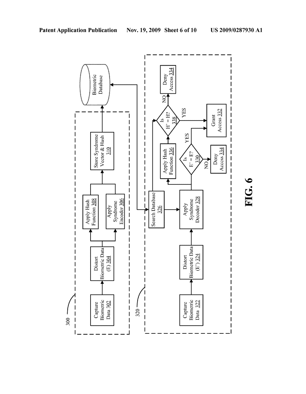 IDENTITY BASED SYMMETRIC CRYPTOSYSTEM USING SECURE BIOMETRIC MODEL - diagram, schematic, and image 07