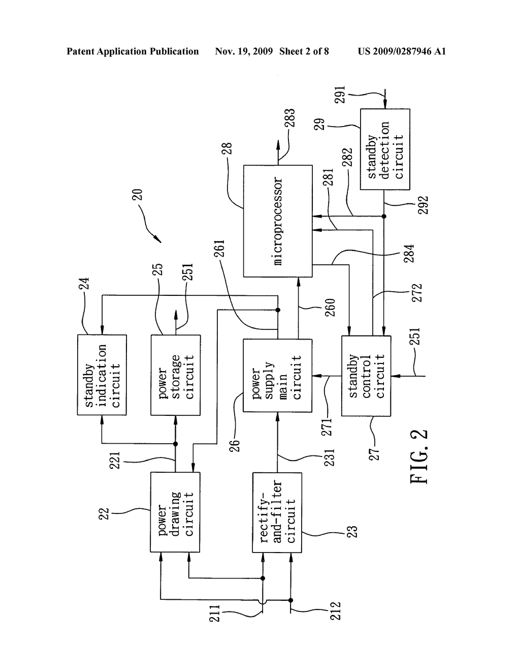 Power supply control circuit - diagram, schematic, and image 03