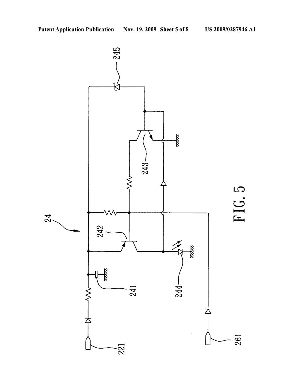 Power supply control circuit - diagram, schematic, and image 06