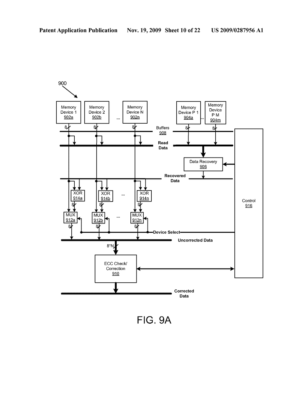 APPARATUS, SYSTEM, AND METHOD FOR DETECTING AND REPLACING FAILED DATA STORAGE - diagram, schematic, and image 11