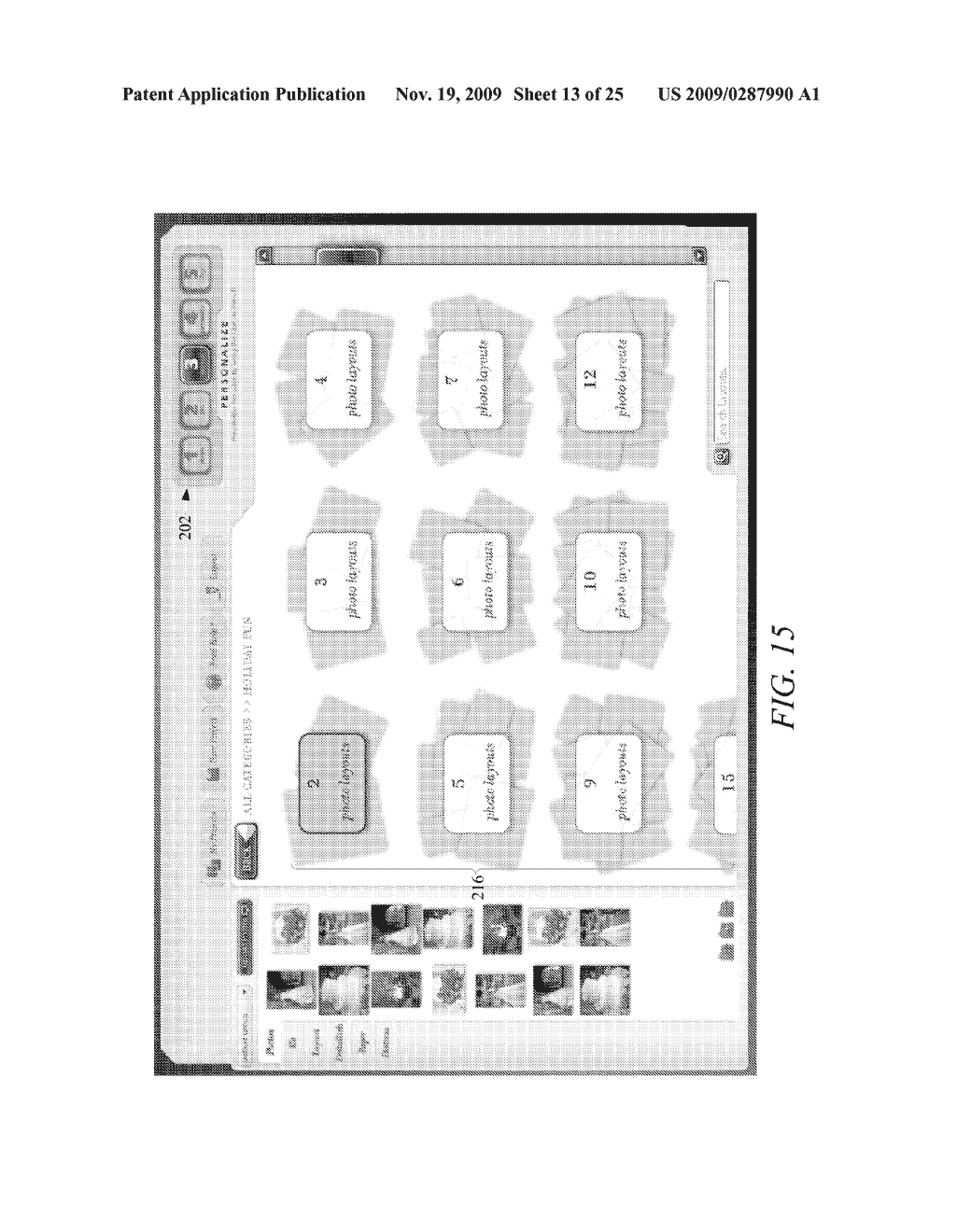 SYSTEMS AND METHODS FOR DYNAMICALLY GENERATING GRAPHICAL MEMORABILIA PROJECTS FOR PRESENTATION AND USE - diagram, schematic, and image 14