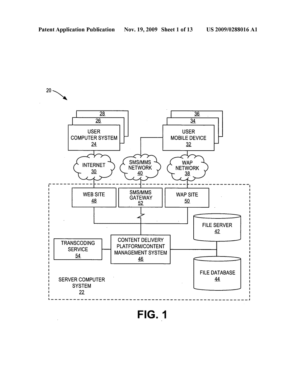METHOD AND SYSTEM FOR TRANSFERRING FULL-TRACK CONTENT MEDIA FILES FROM A SERVER COMPUTER SYSTEM TO A USER MOBILE DEVICE - diagram, schematic, and image 02