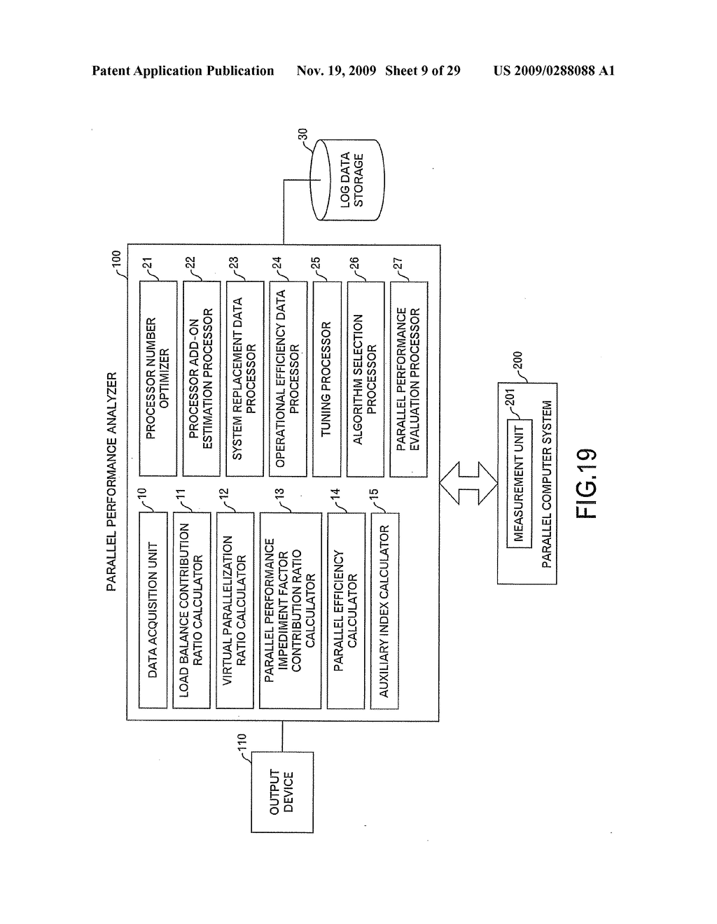 PARALLEL EFFICIENCY CALCULATION METHOD AND APPARATUS - diagram, schematic, and image 10