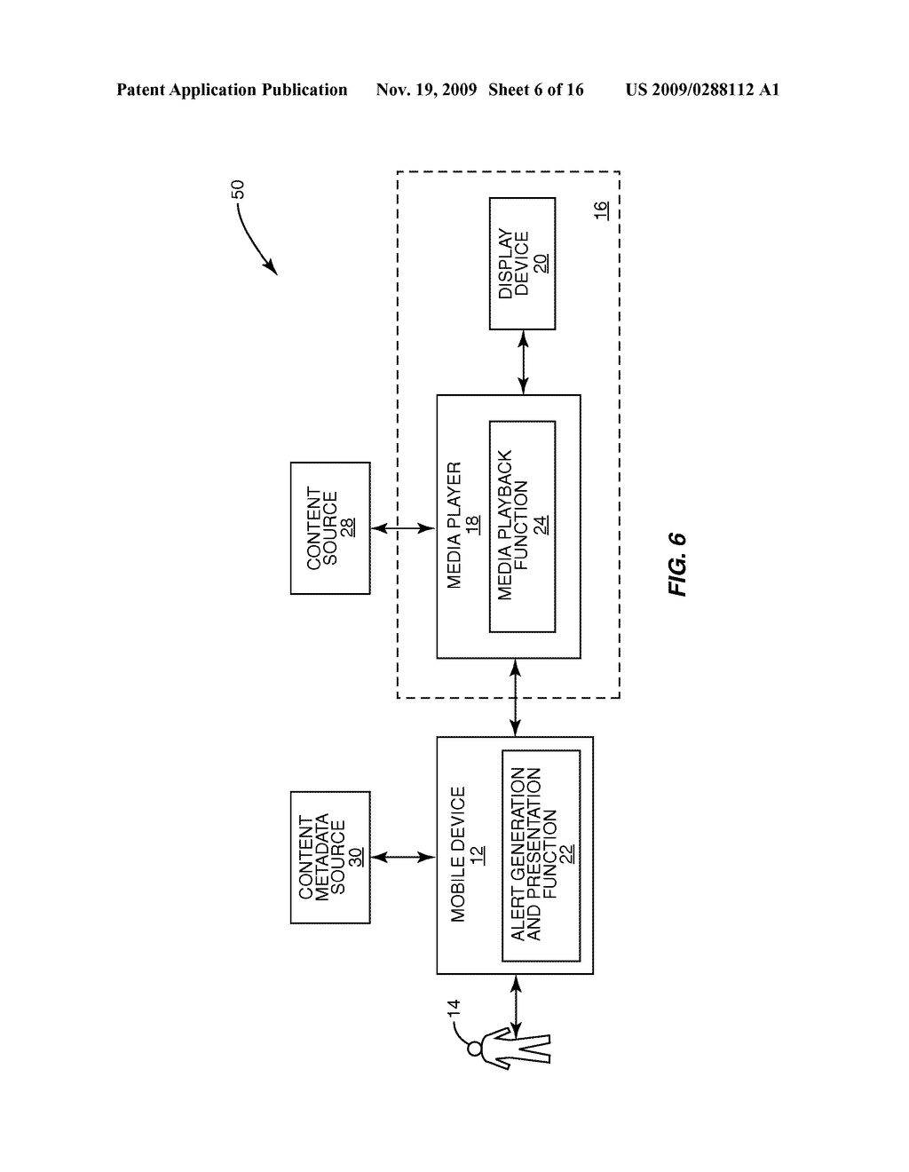 INSERTING ADVANCE CONTENT ALERTS INTO A MEDIA ITEM DURING PLAYBACK - diagram, schematic, and image 07