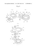 OPENING/CLOSING DEVICE AND HELMET HAVING THE SAME diagram and image