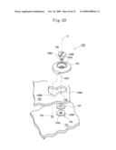 OPENING/CLOSING DEVICE AND HELMET HAVING THE SAME diagram and image