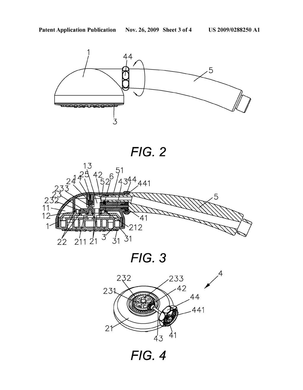 SHOWER SWITCH WITH ADJUSTABLE DEVICE - diagram, schematic, and image 04