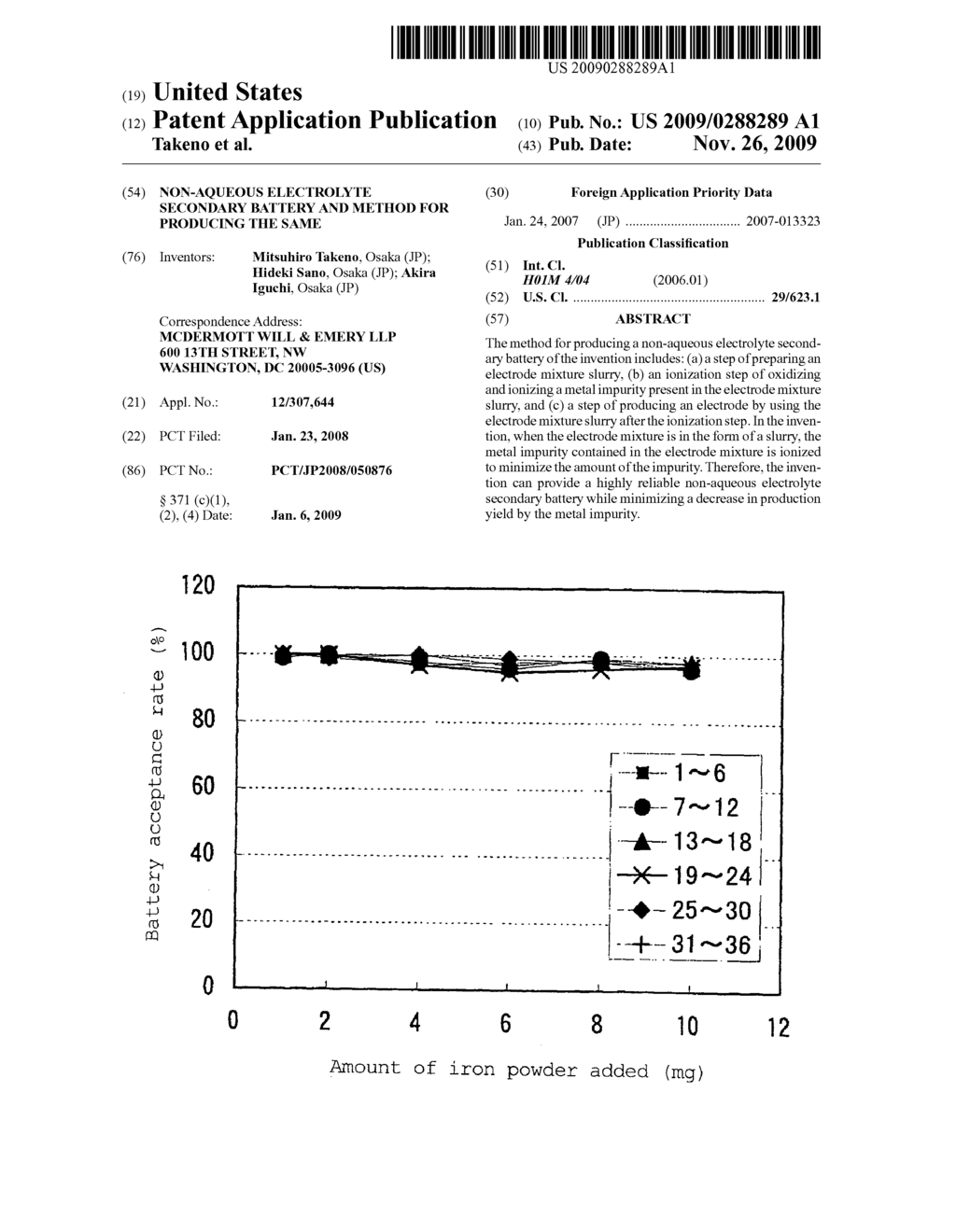 NON-AQUEOUS ELECTROLYTE SECONDARY BATTERY AND METHOD FOR PRODUCING THE SAME - diagram, schematic, and image 01