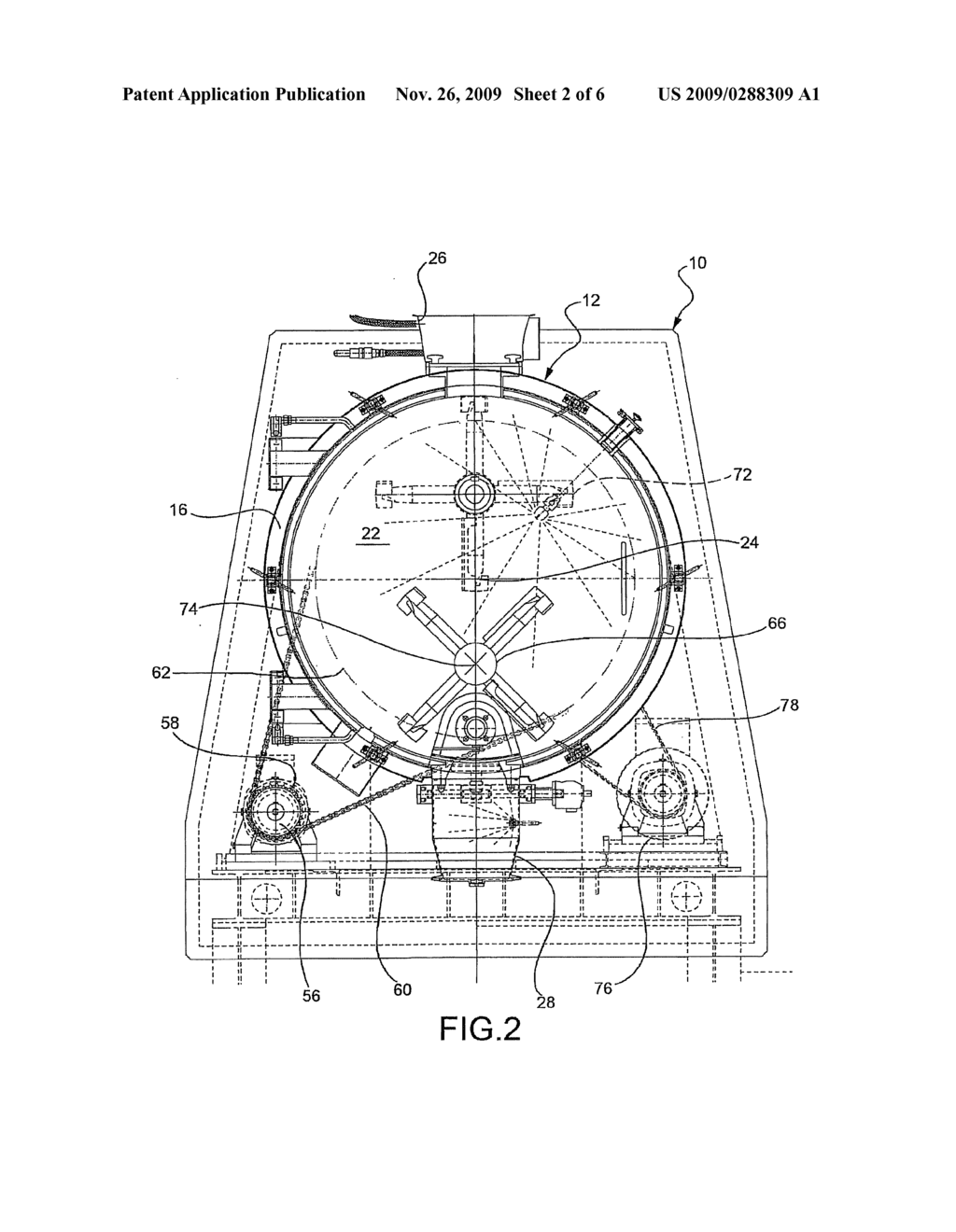 Dryer, In Particular for Powdered or Granular Material - diagram, schematic, and image 03