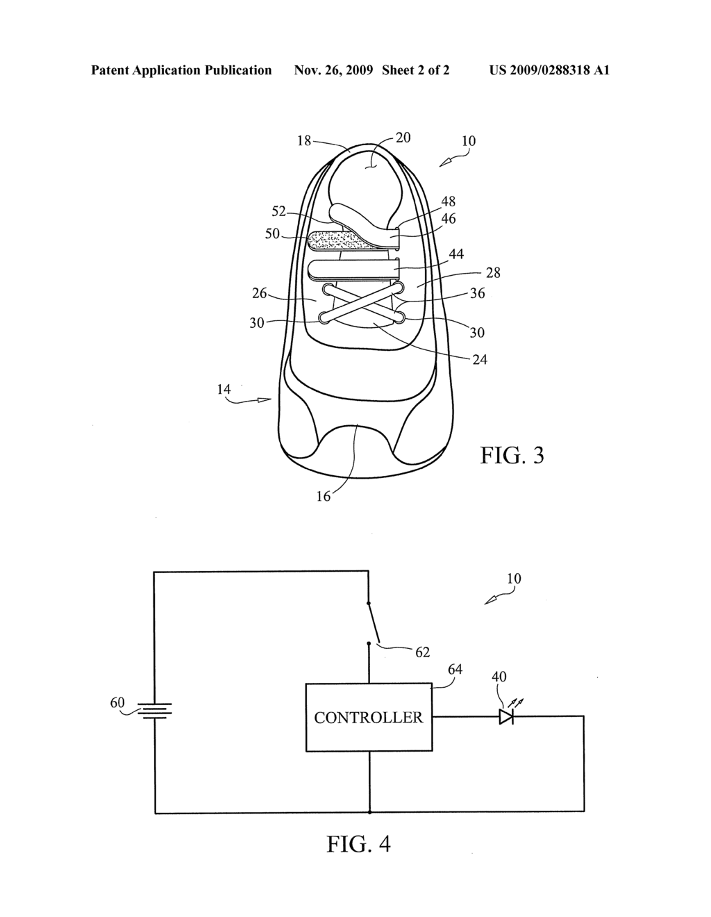 FOOTWEAR WITH LIGHTED LACES - diagram, schematic, and image 03