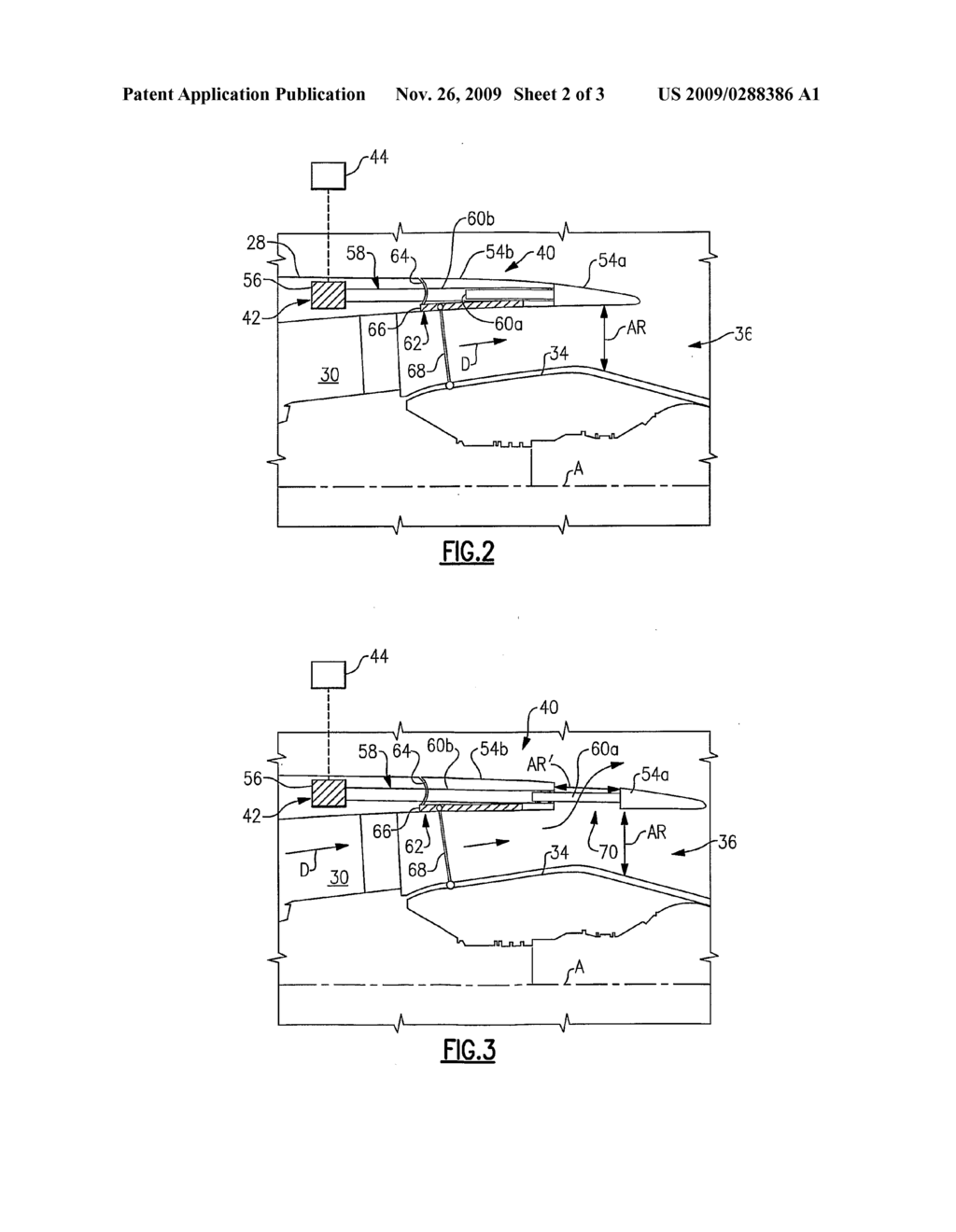 TRI-BODY VARIABLE AREA FAN NOZZLE AND THRUST REVERSER - diagram, schematic, and image 03