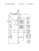 Tractor trailer power system diagram and image