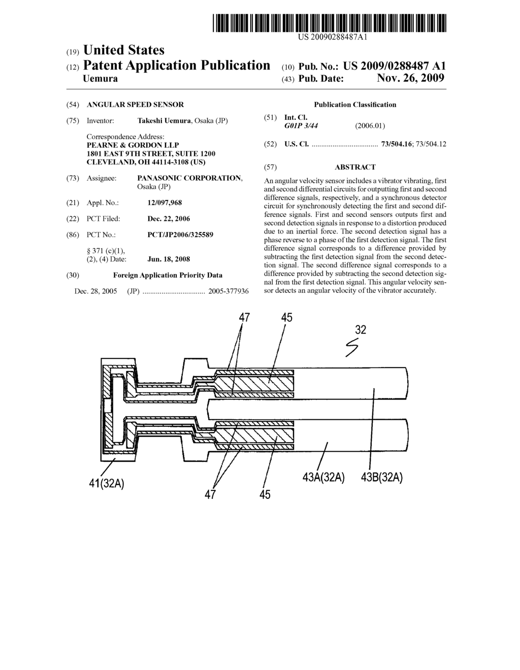 ANGULAR SPEED SENSOR - diagram, schematic, and image 01