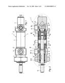 Fluid power linear drive diagram and image