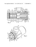 Fluid power linear drive diagram and image