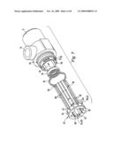 Fluid power linear drive diagram and image