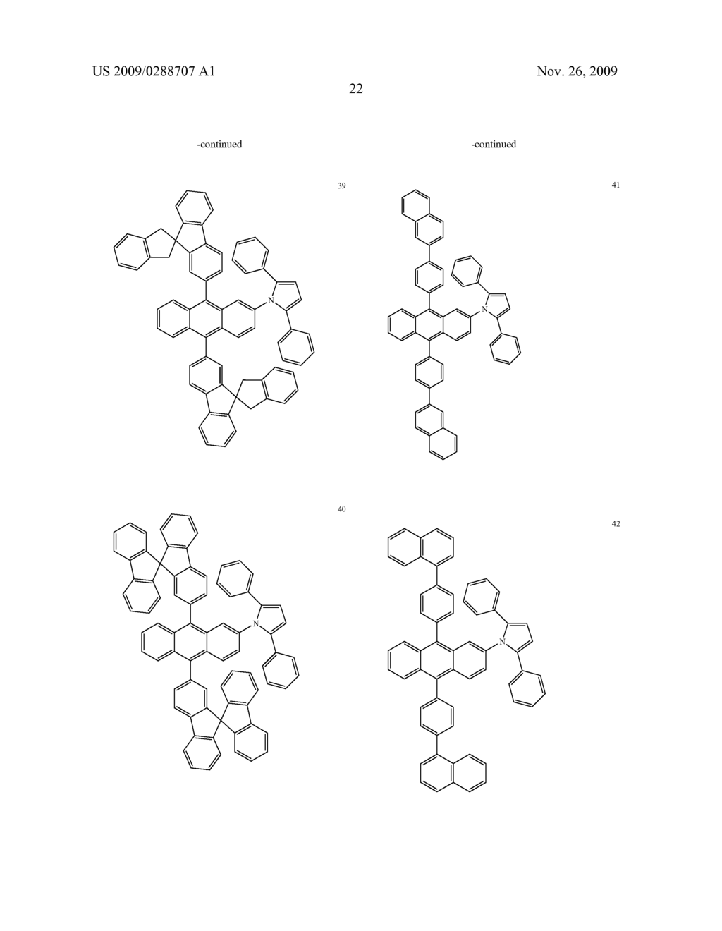 Novel compounds for electronic material and organic electronic device using the same - diagram, schematic, and image 24