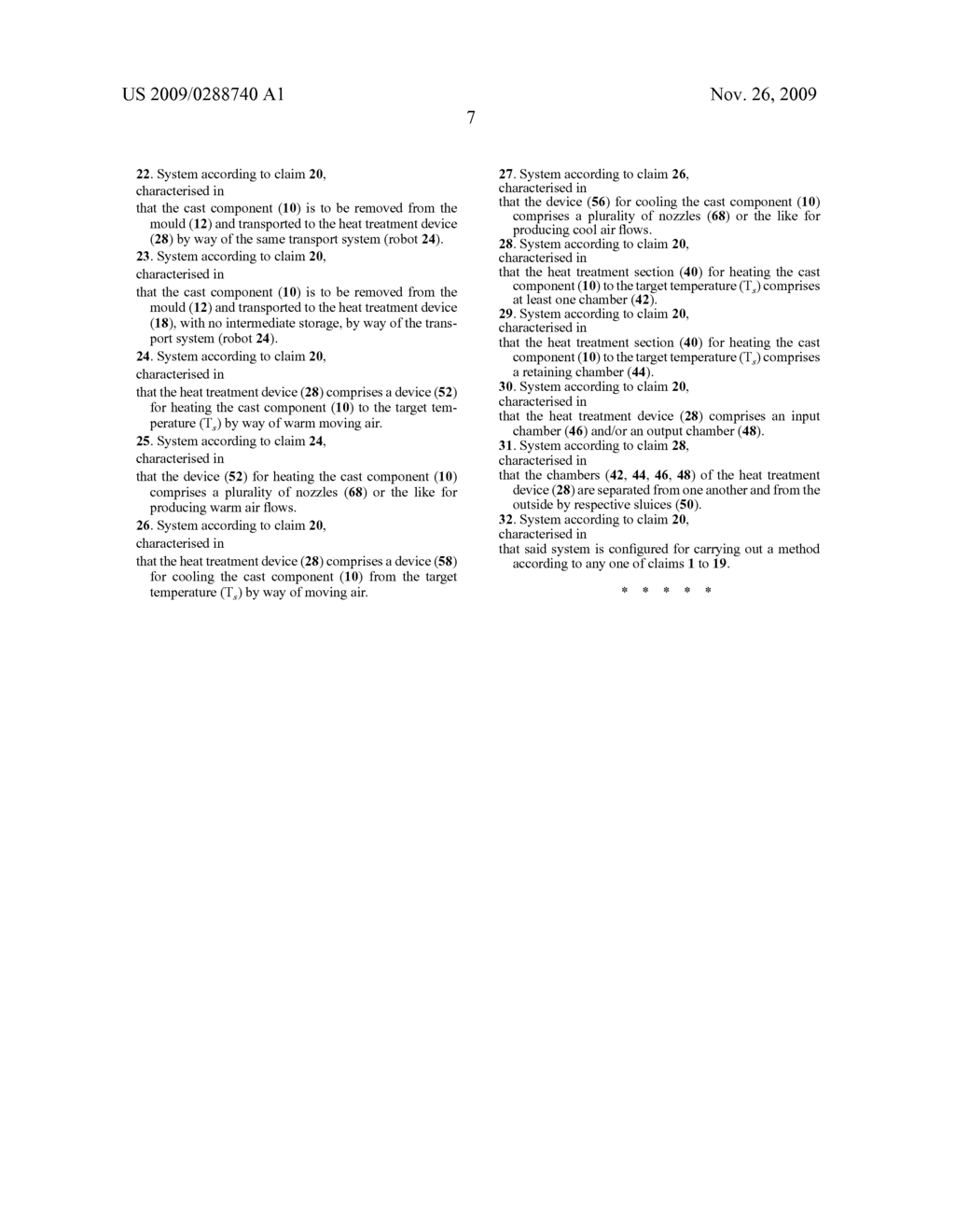 METHOD AND SYSTEM FOR PRODUCING A CAST COMPONENT - diagram, schematic, and image 11