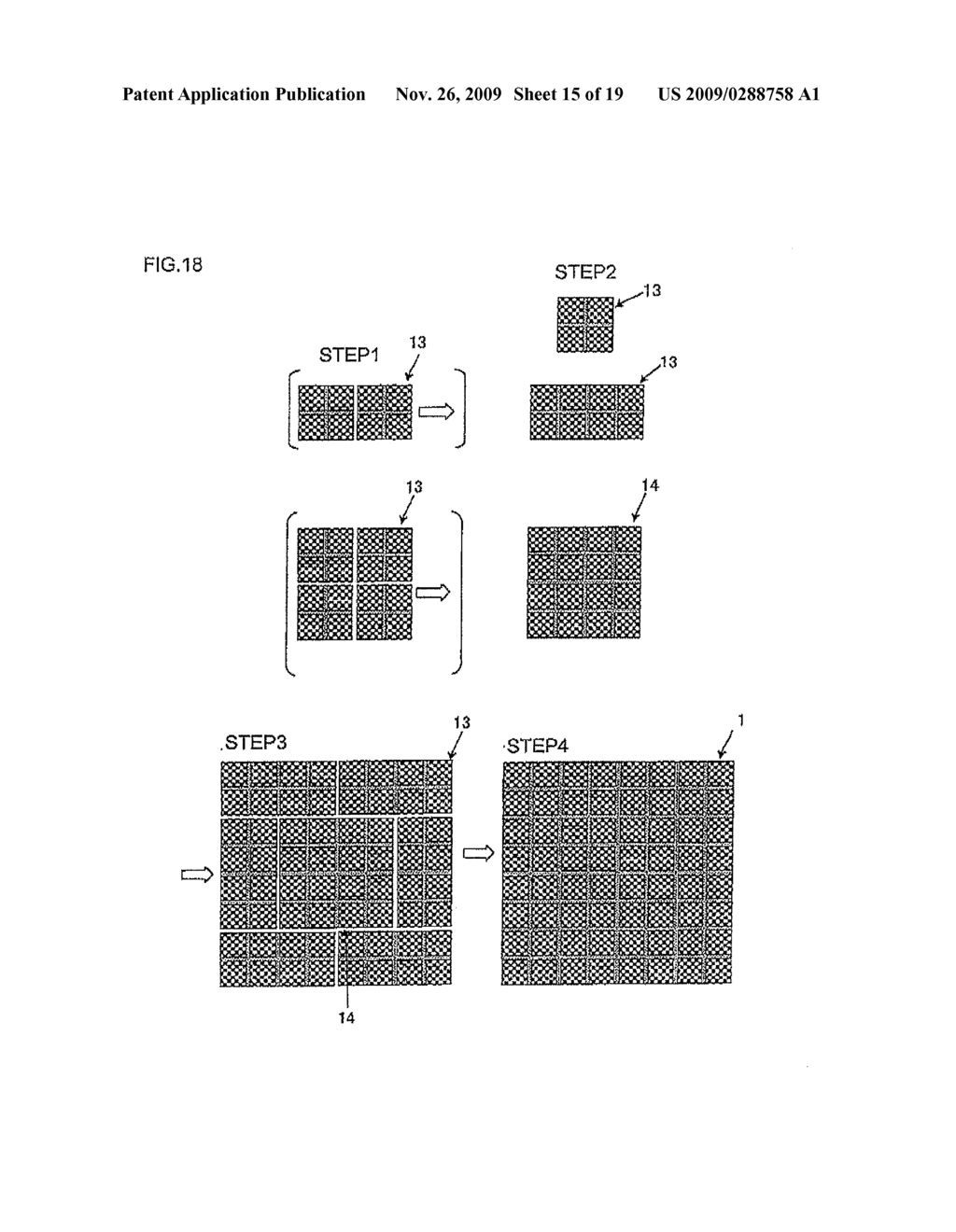 METHOD OF PRODUCING HONEYCOMB SEGMENT BONDED ARTICLE - diagram, schematic, and image 16