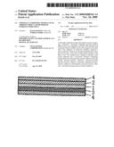 Thermally strippable double faced adhesive sheet and method of working work piece diagram and image