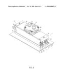 Heat sink for chips diagram and image