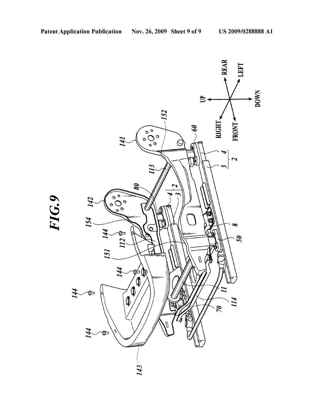 PASSENGER'S WEIGHT MEASUREMENT DEVICE FOR VEHICLE SEAT - diagram, schematic, and image 10