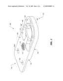 Radiator Bracket With Integrated Hood Pin Receptacle diagram and image