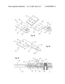 Contact device for a high resistive power contactor diagram and image