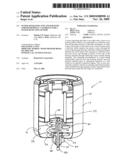 Water separating fuel filter with limited removal capability for a water detecting sensor diagram and image