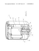 Water separating fuel filter with limited removal capability for a water detecting sensor diagram and image