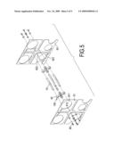 MODULAR WINE RACK WITH MULTIPLE LINEAR CONNECTORS diagram and image