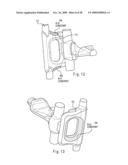 RAILWAY COUPLER CORE STRUCTURE FOR INCREASED STRENGTH AND FATIGUE LIFE OF RESULTING KNUCKLE diagram and image