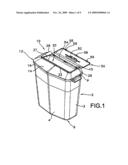 INTEGRAL TORTUOUS PATH RECEPTACLE COVER diagram and image