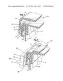 Container with sealing lid diagram and image