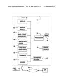 Cash dispensing automated banking machine with flexible display diagram and image