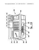 Cash dispensing automated banking machine with flexible display diagram and image