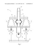 Fluid activated nozzle diagram and image