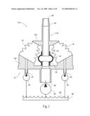 Fluid activated nozzle diagram and image