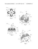 Fluid activated nozzle diagram and image